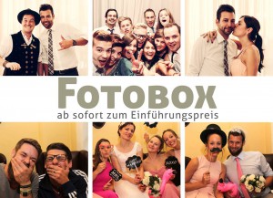 Mit Fotobox originelle Fotos von Party und Hochzeit
